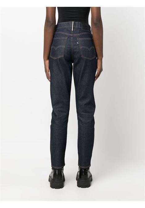 Blue mid-rise tapered-leg jeans Levi's Made In Japan - women LEVI'S MADE IN JAPAN | A58930000MJINKRNSDRK